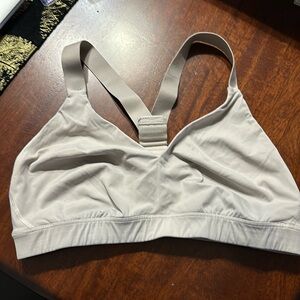 Athleta Grey Sports Bra - Small